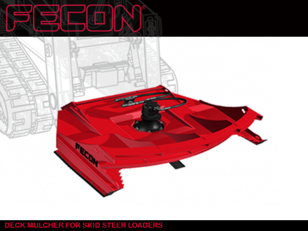 FECON DECK MULCHER / BRUSH CUTTER