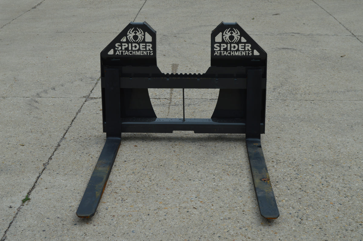 Conjuntos de horquillas para palés de servicio pesado SPIDER para minicargadoras