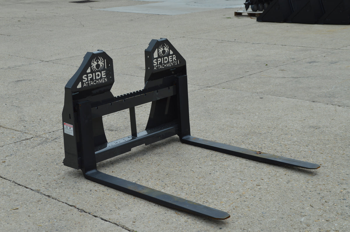 Conjuntos de horquillas para palés de servicio pesado SPIDER para minicargadoras