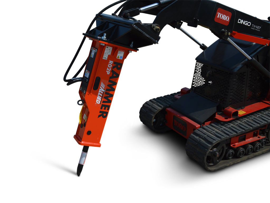 RAMMER Performance Series hydraulic hammers for Mini Loaders