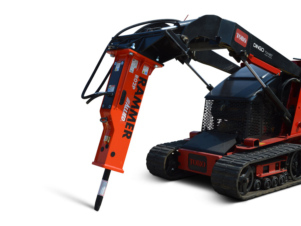 RAMMER Performance Series hydraulic hammers for Mini Loaders