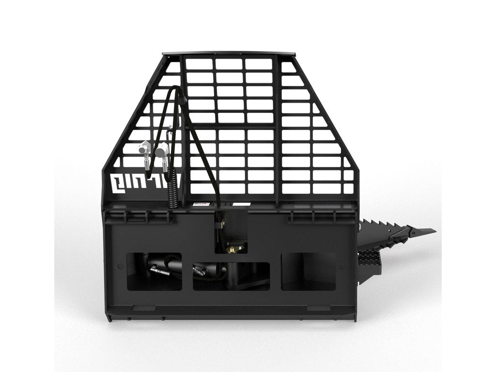 VIRNIG Digging tree puller for skid steer