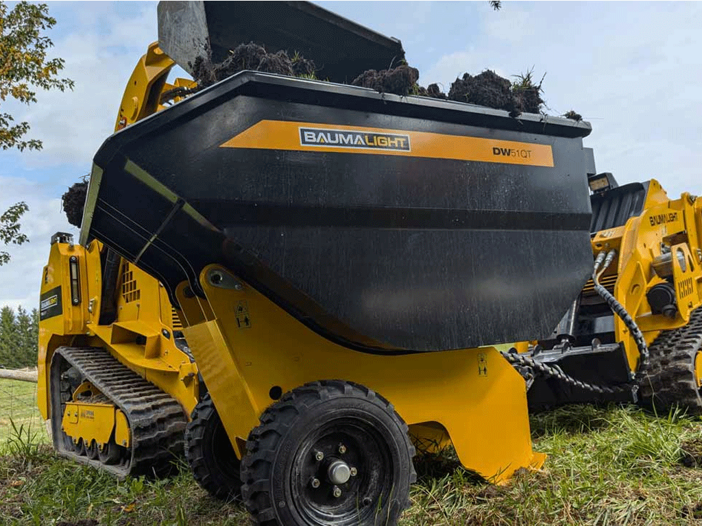Baumalight DW51QT Trailer Dumper | Tow-Behind Mini Dumper