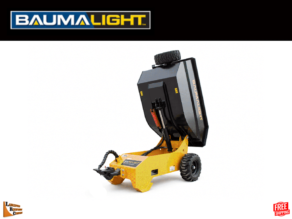 Baumalight DW51QT Trailer Dumper | Tow-Behind Mini Dumper