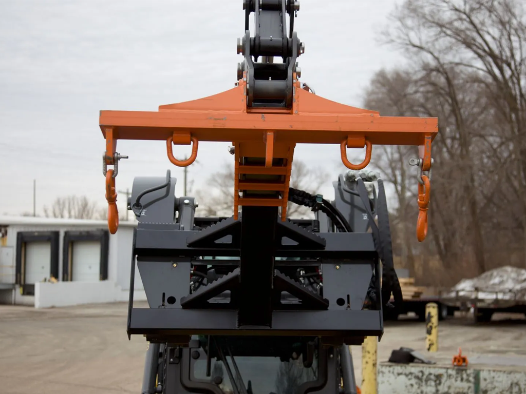 BERLON / LOWE Optiboom Max for skid steer loader