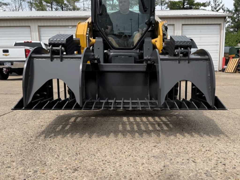 Spider Attachments Extreme Duty Rock Grapple For Skid Steer Loader