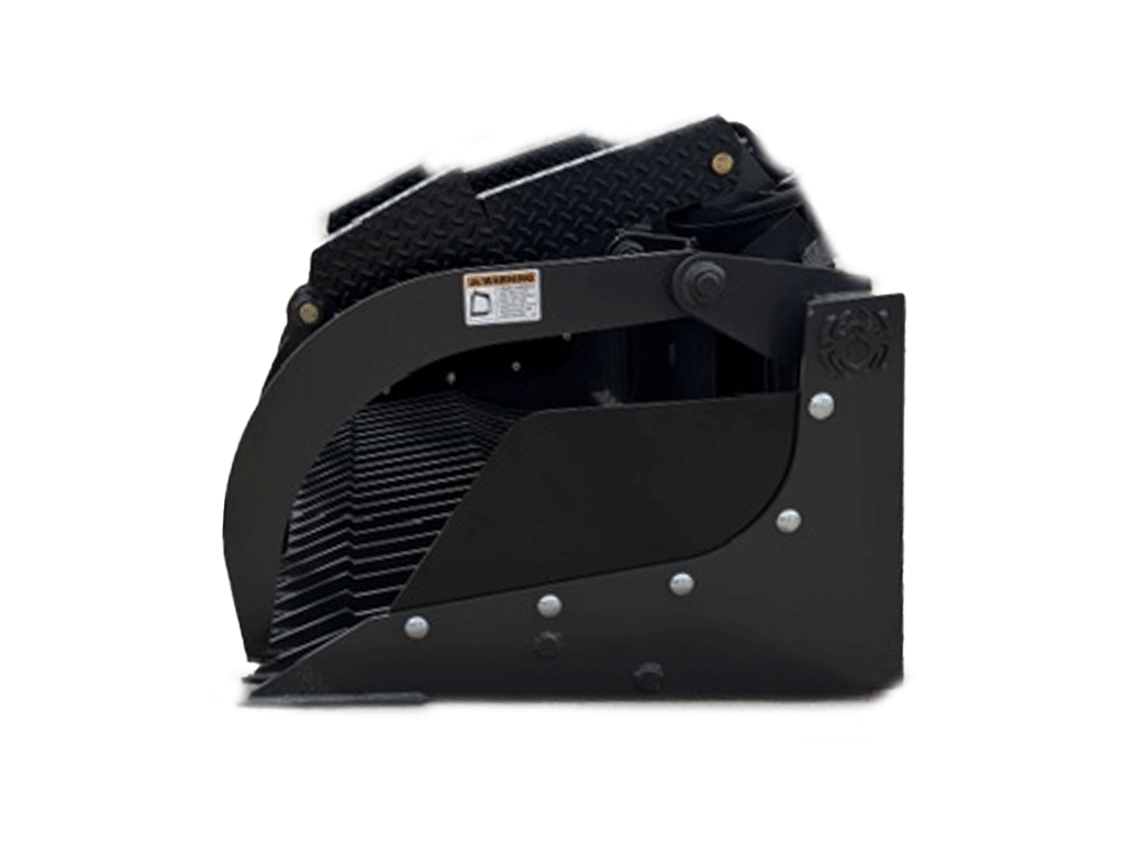 Spider Attachments Extreme Duty Rock Grapple For Skid Steer Loader