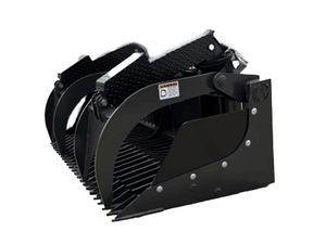 Spider Attachments Extreme Duty Rock Grapple For Skid Steer Loader