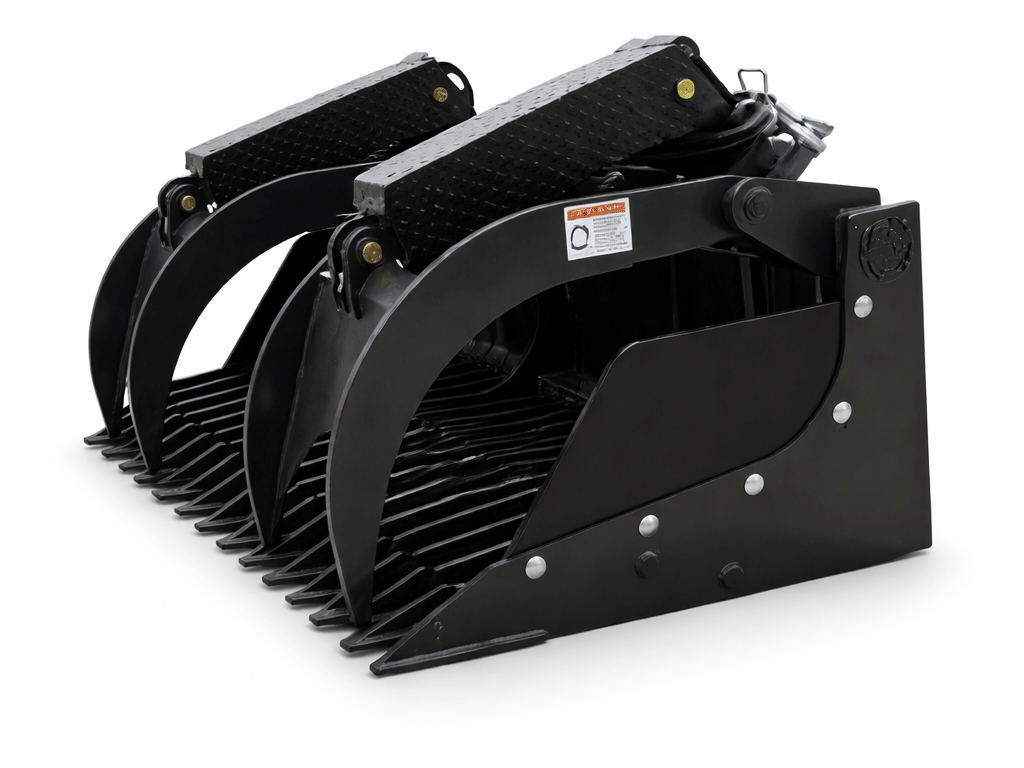 Spider Attachments Extreme Duty Rock Grapple For Skid Steer Loader