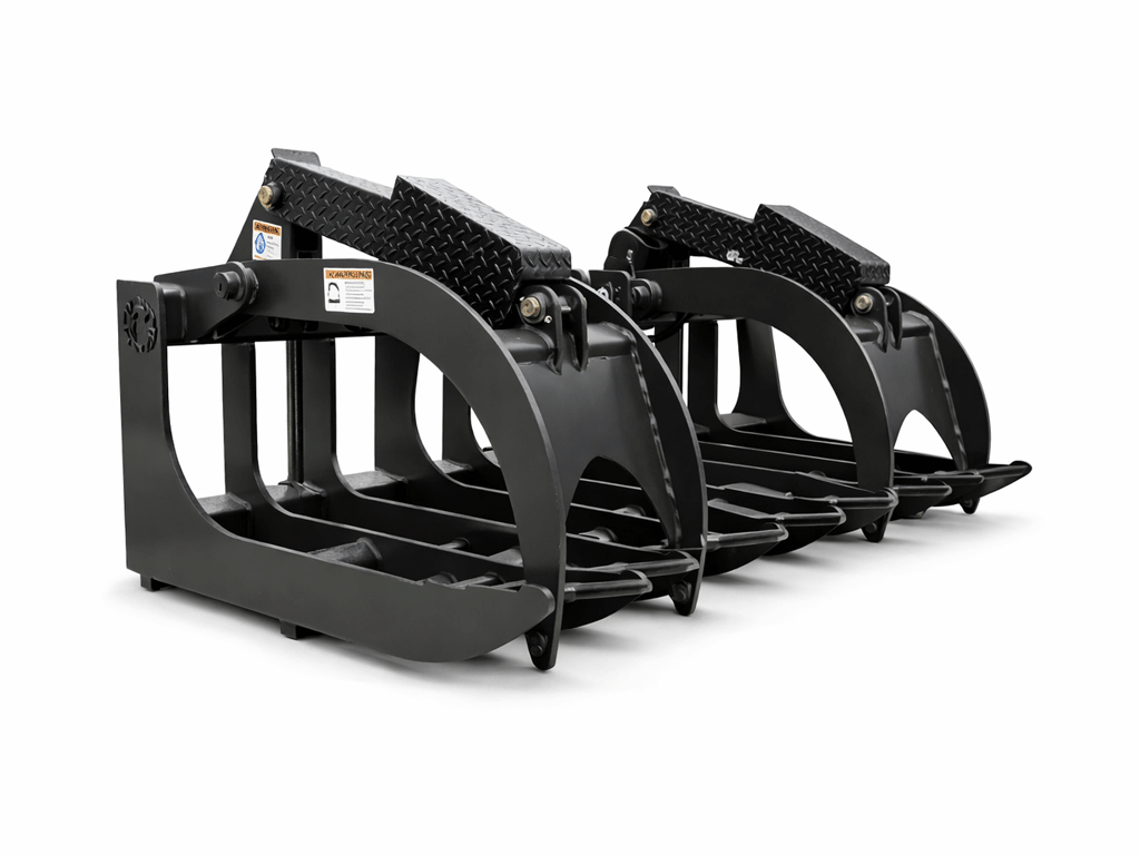 Spider Attachments Extreme Duty Root Grapple for Skid Steer