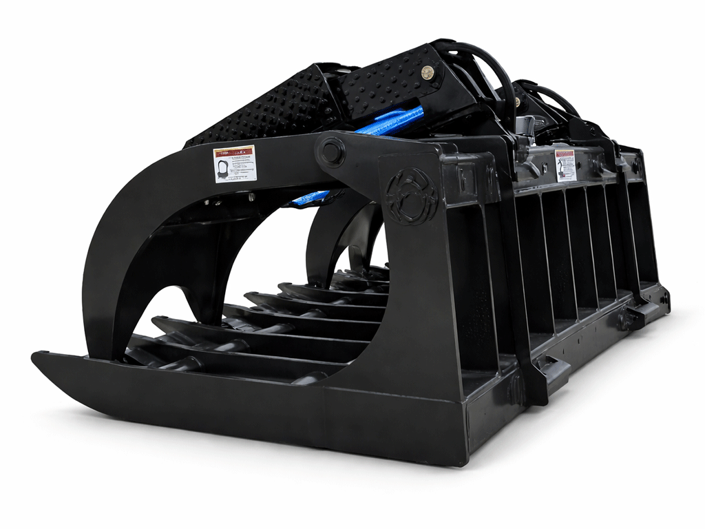 Spider Attachments Extreme Duty Root Grapple for Skid Steer