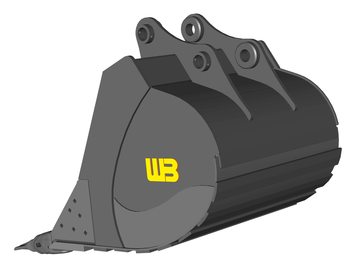 Cucharones para suciedad WERK-BRAU para 59,500 - 68,000 lbs. Excavadoras (30MT) 