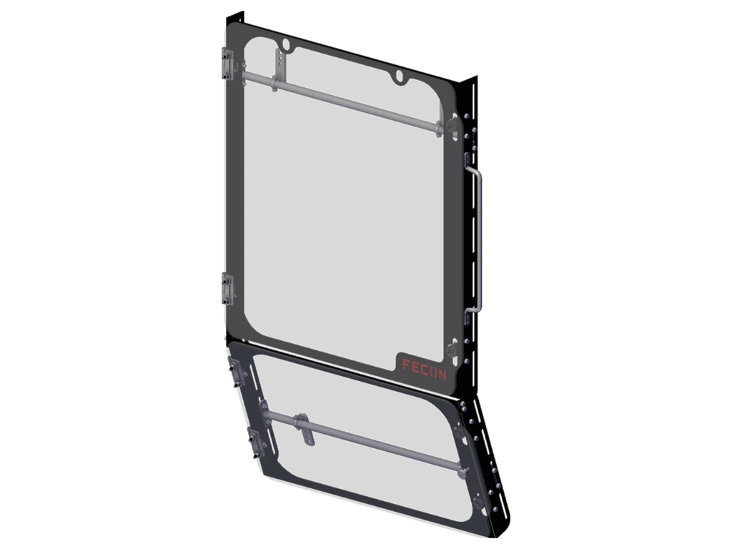 FECON Excavator Cab Guard, Universal Fit (Fits most 8-30 ton excavators)