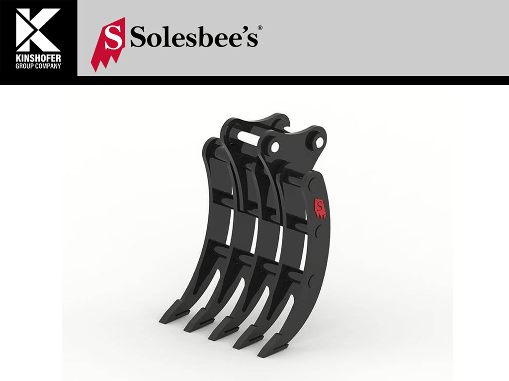 Solesbees heavy duty excavator rakes