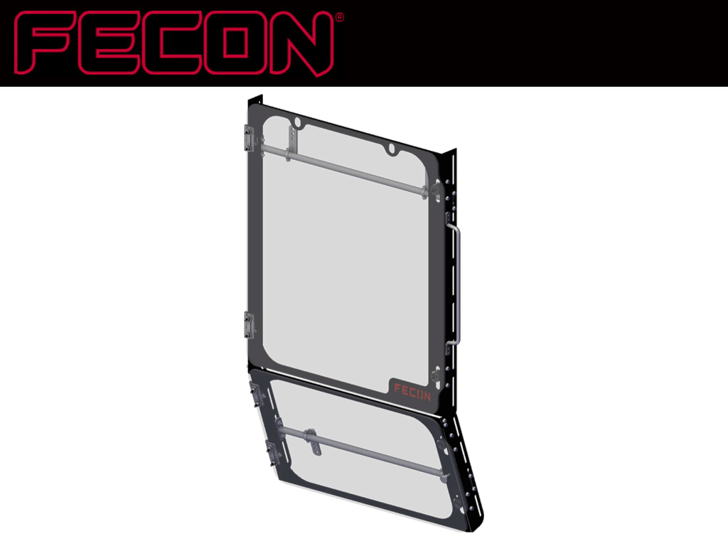 FECON Excavator Cab Guard, Universal Fit (Fits most 8-30 ton excavators)