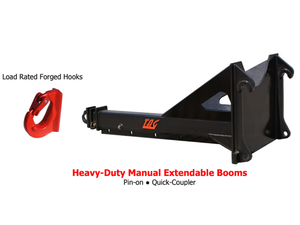 TAG Extendable Booms for Wheel Loaders