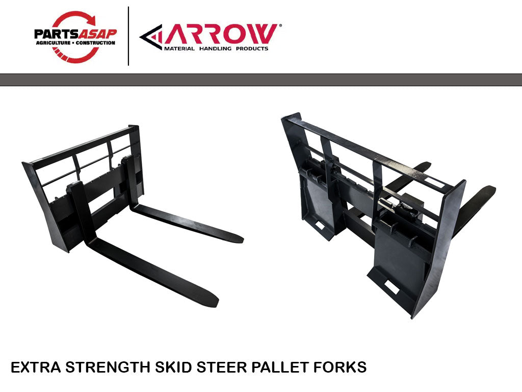 PARTS ASAP / ARROW EXTRA STRENGTH SKID STEER PALLET FORKS