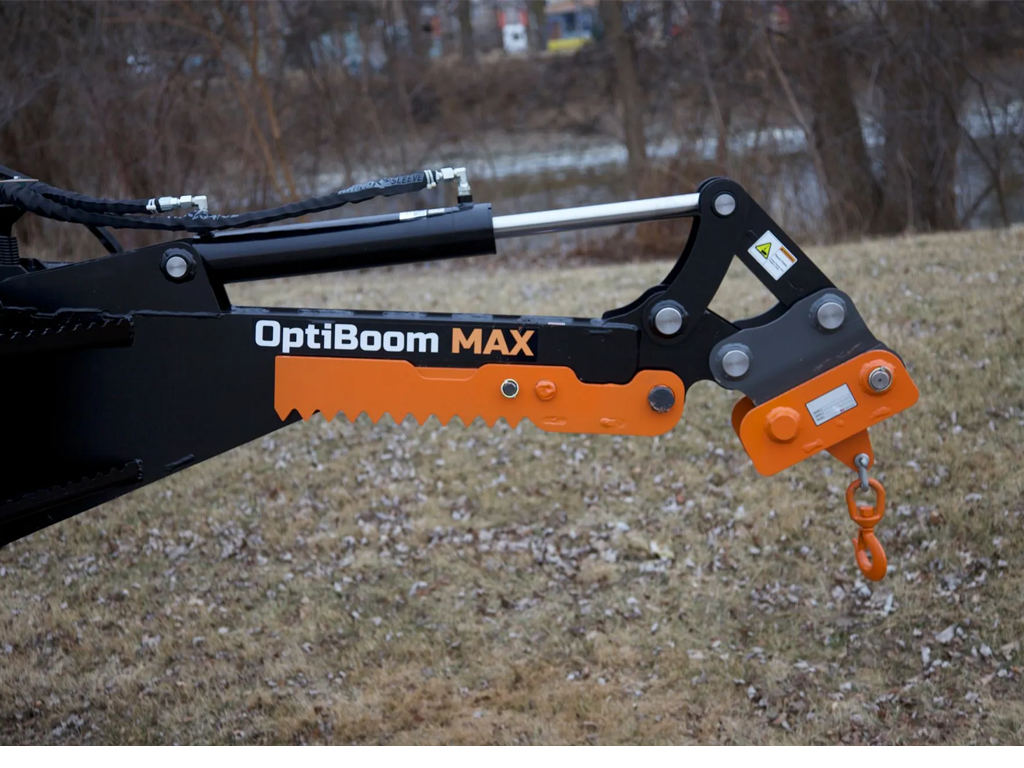 BERLON / LOWE Optiboom Max for skid steer loader