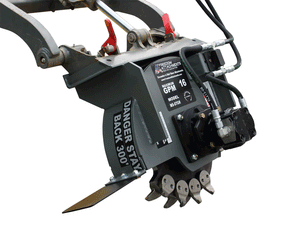 Freedom Attachments FAMSSG 2400 Mini Skid Steer Stump Grinder
