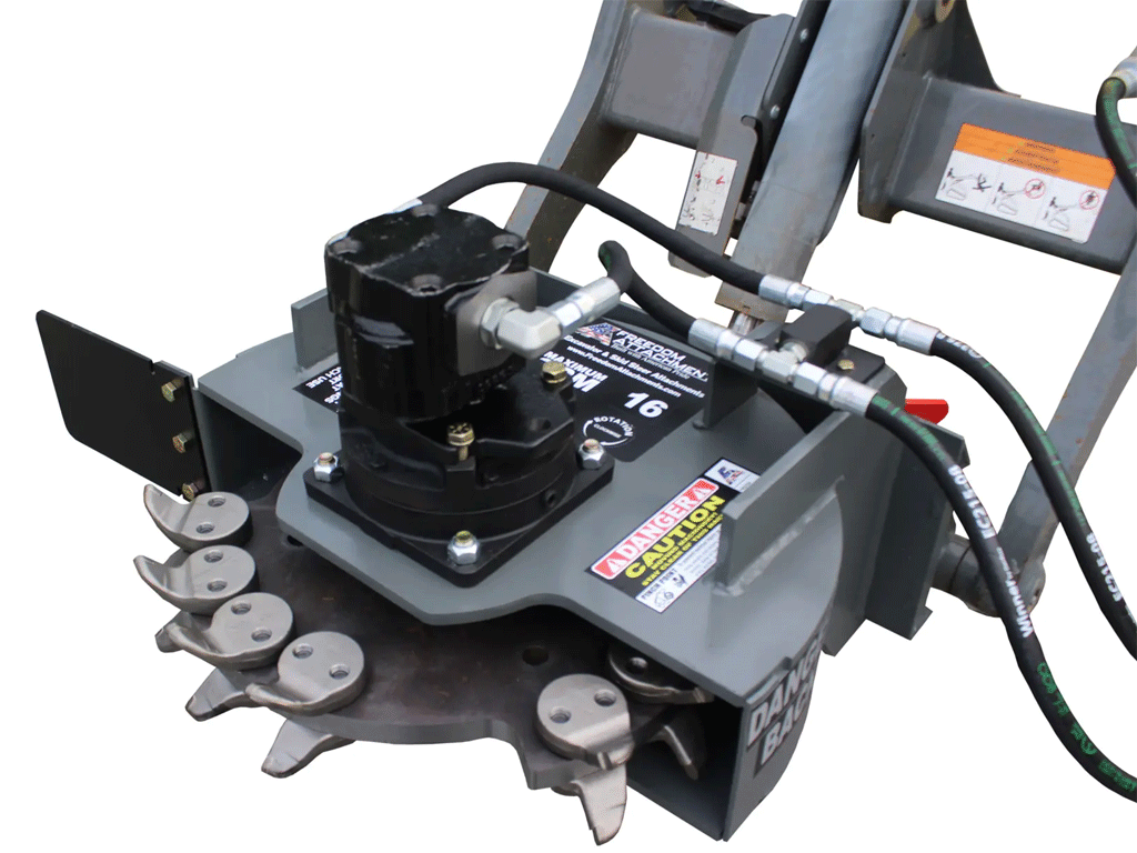 Freedom Attachments FAMSSG 2400 Mini Skid Steer Stump Grinder