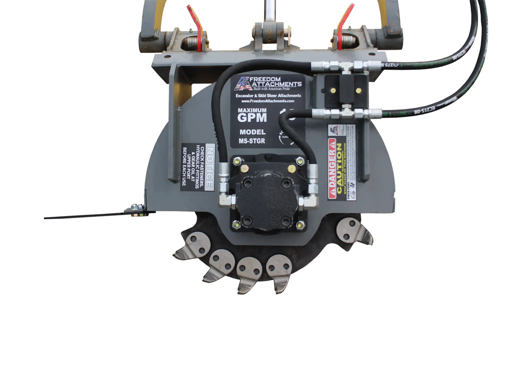 Freedom Attachments FAMSSG 2400 Mini Skid Steer Stump Grinder