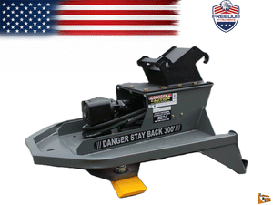 Freedom Attachments FAXBM 3600 and FAXBM 4200 Mini Excavator Brush Mowers