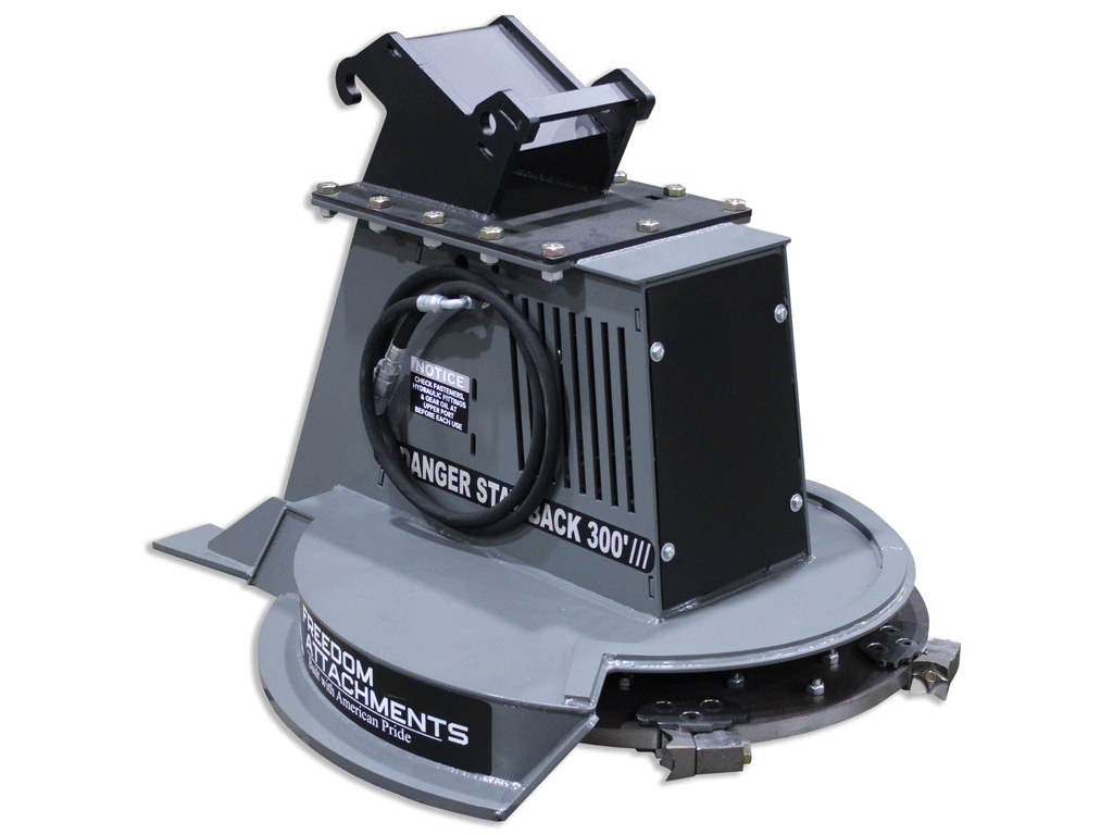 Freedom Attachments FAXDM 2800, 3600 Mini Excavator Disc Mulchers