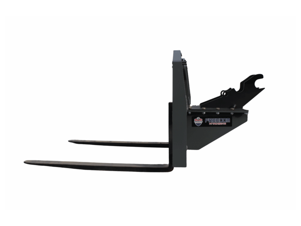Freedom Attachments FAXF 4800 Mini Excavator Pallet Forks