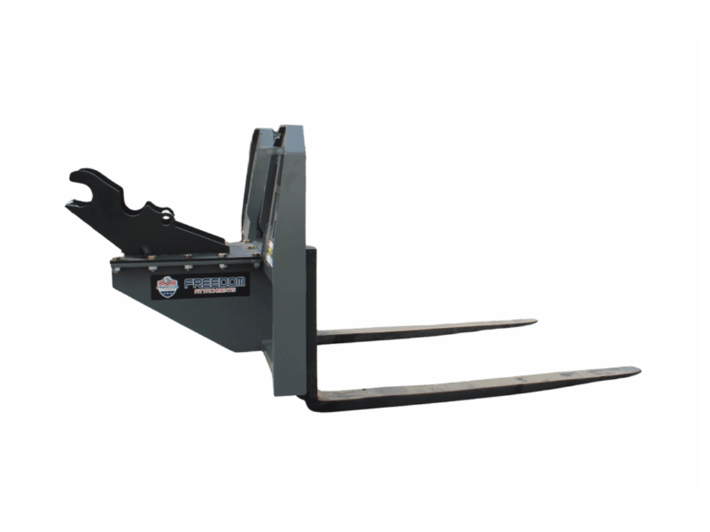 Freedom Attachments FAXF 4800 Mini Excavator Pallet Forks