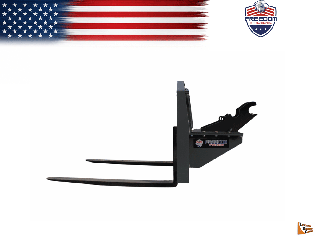Freedom Attachments FAXF 4800 Mini Excavator Pallet Forks