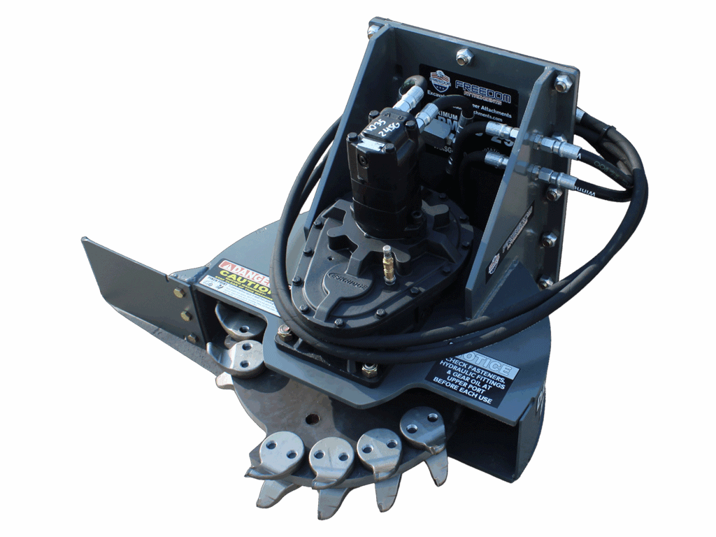 Freedom Attachments FAXSG 2400 Mini Excavator Stump Grinder