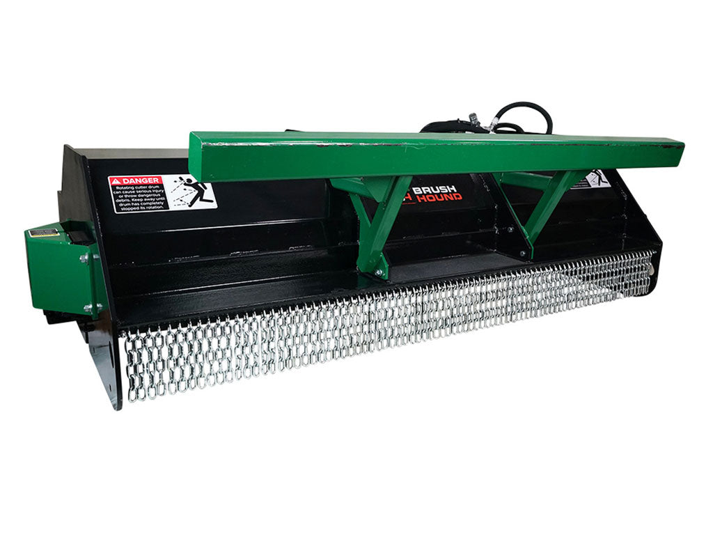 BRUSH HOUND FH series flail forestry brush mulcher for skid steers