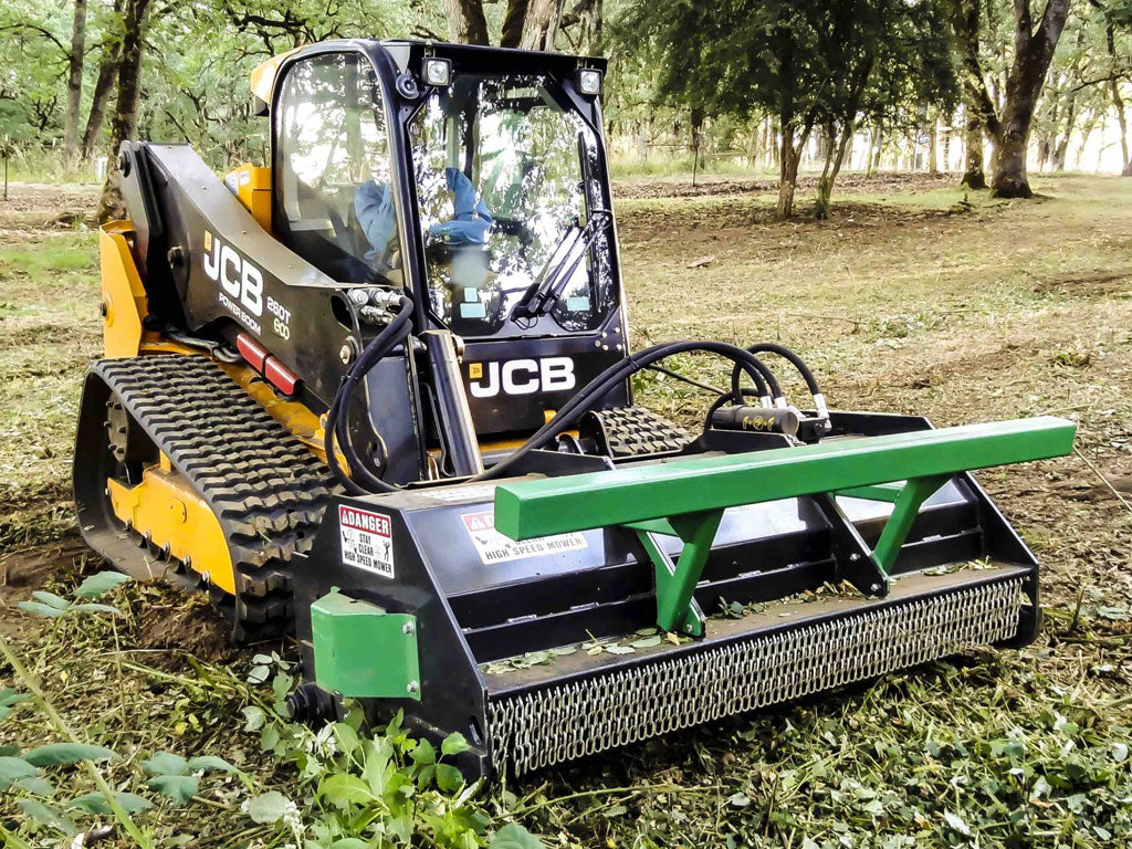BRUSH HOUND FH series flail forestry brush mulcher for skid steers