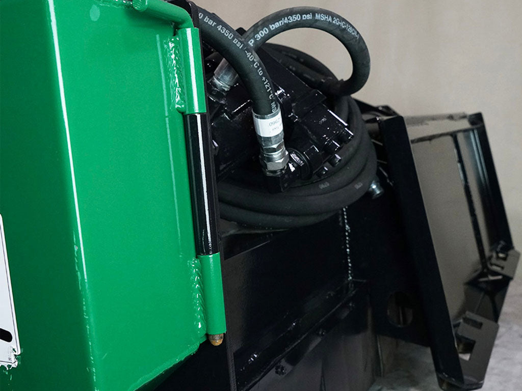 BRUSH HOUND FH series flail forestry brush mulcher for skid steers