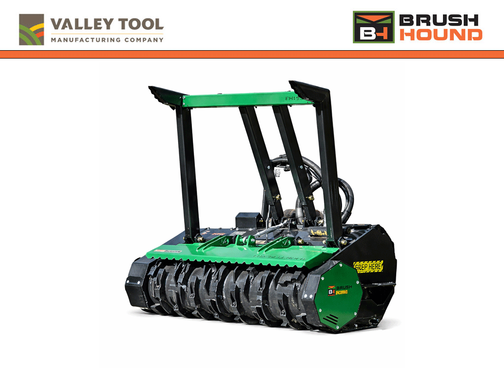 VALLY TOOL BRUSH HOUND FHX66 DRUM MULCHER FOR SKID STEER