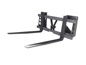 CURTIS / ARTILLIAN modular pallet forks for tractors with skid steer mounting