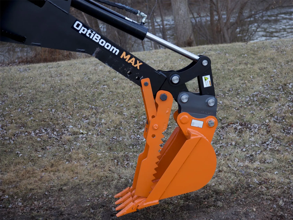 BERLON / LOWE Optiboom Max for skid steer loader