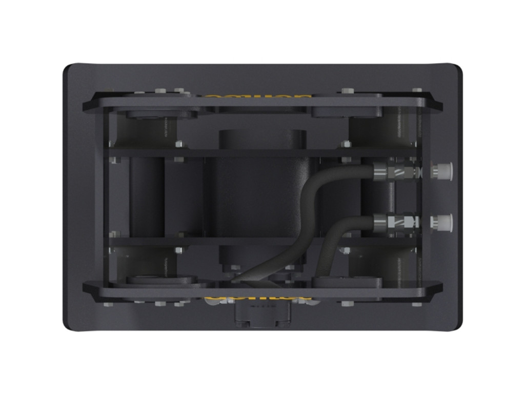 Compactador de placa hidráulica GENTEC GE3000, 15,000-33,500 lbs. Excavadoras