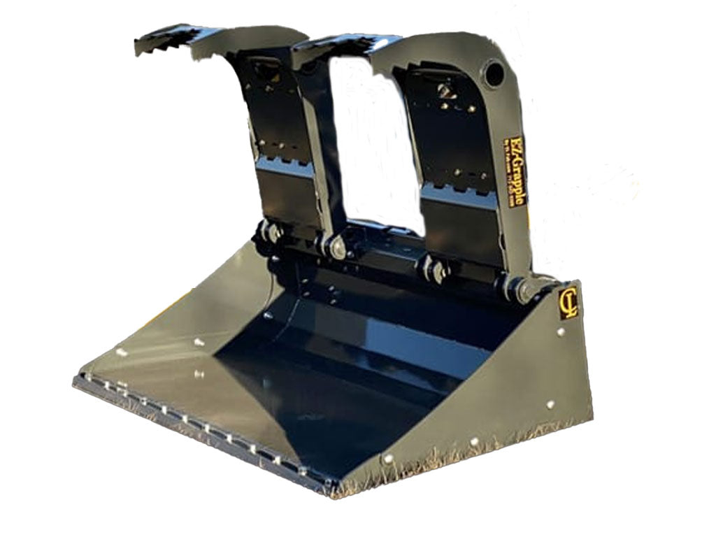 CL Fabrication solid bottom grapple bucket for skid steer