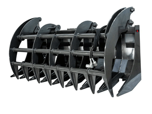 SPIDER Heavy Duty Grapple Rake for skid steer loaders