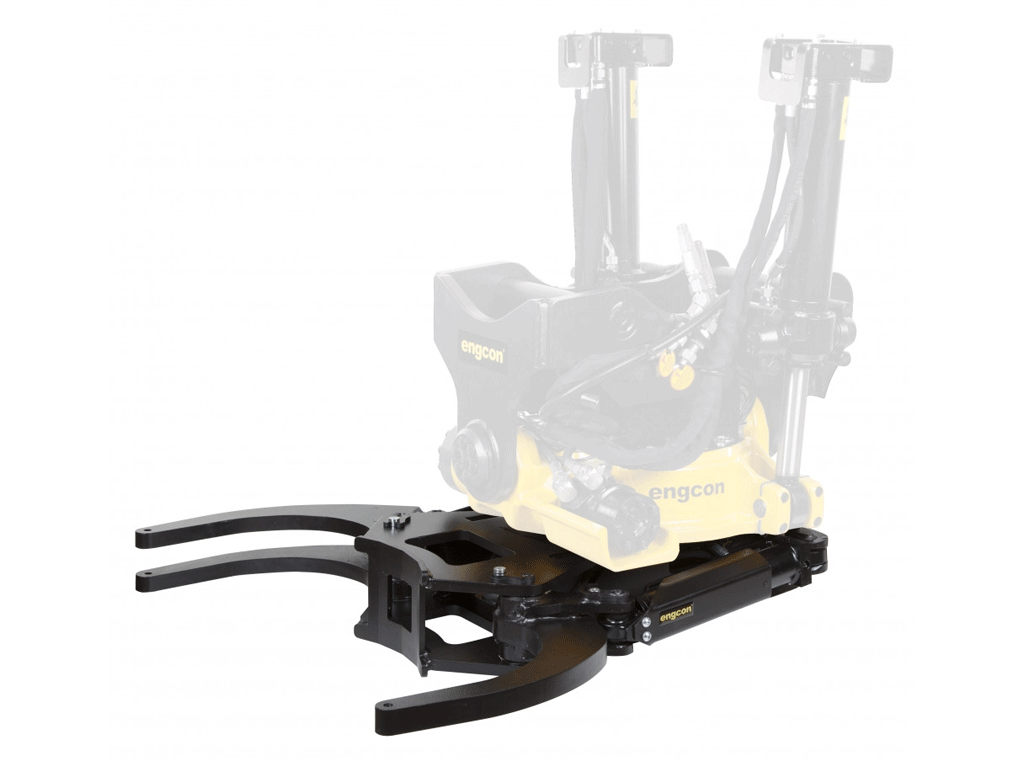 ENGCON Detachable Grabber for excavators using the ENGCON system