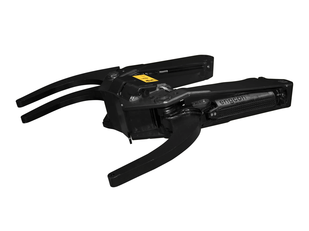 ENGCON Detachable Grabber for excavators using the ENGCON system