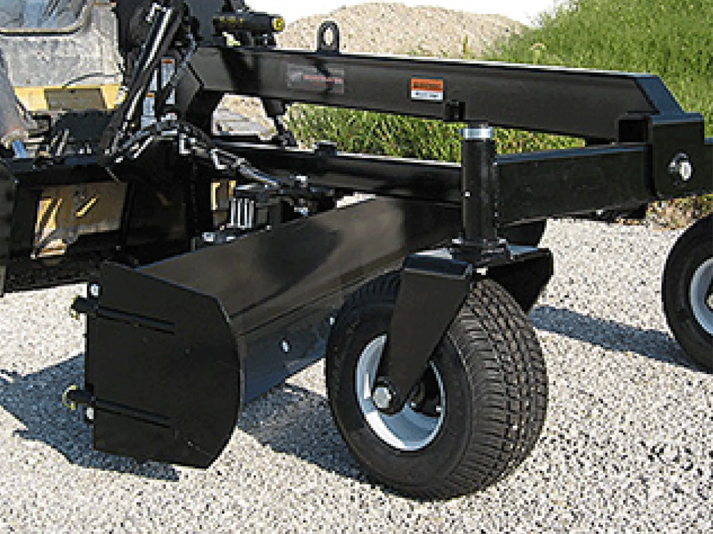 Worksaver grader blade for skid steer