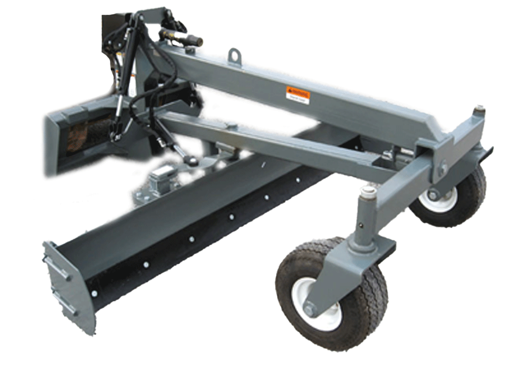 Worksaver grader blade for skid steer