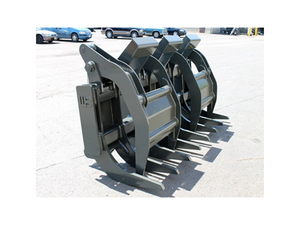 WERK-BRAU Grapple Rake for Wheel loaders 43,000 - 51,000 lbs. (class 5)