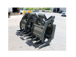 WERK-BRAU Grapple Rake for Wheel loaders 43,000 - 51,000 lbs. (class 5)
