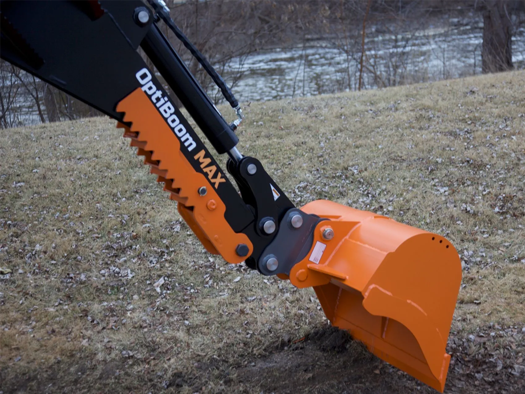 BERLON / LOWE Optiboom Max for skid steer loader