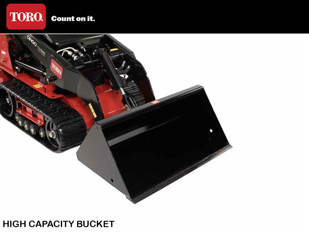 TORO DINGO LIGHT MATERIAL BUCKET FOR MINI LOADER