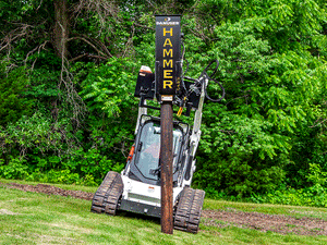 DANUSER Hammer Post Driver