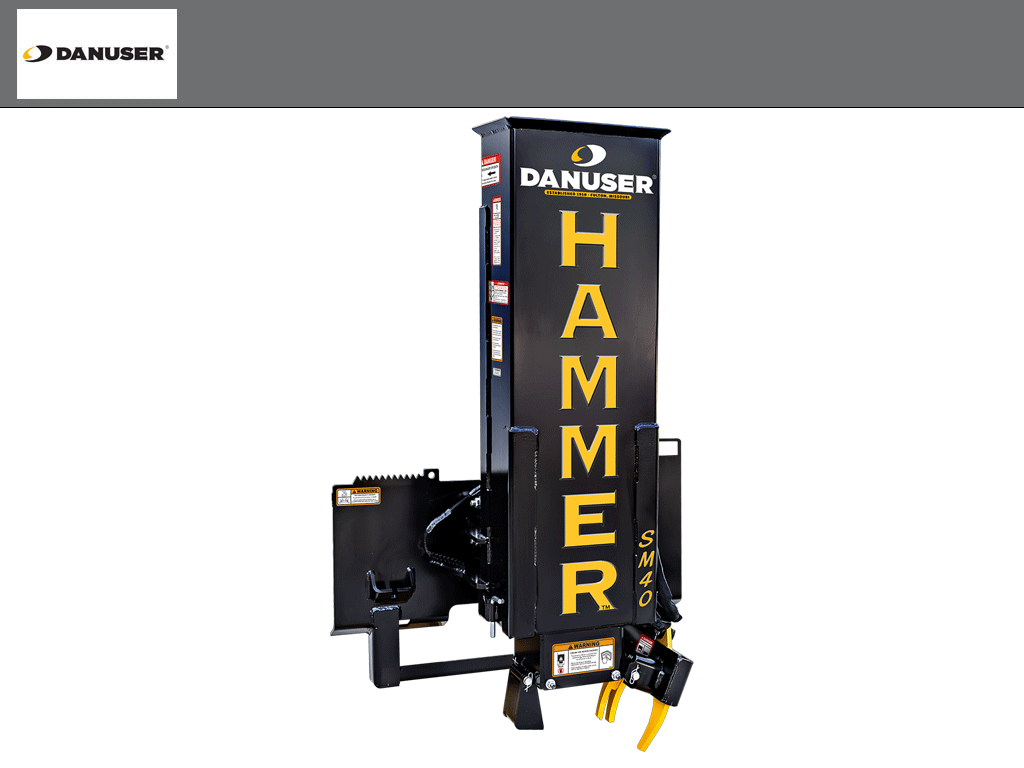 DANUSER Hammer Post Driver